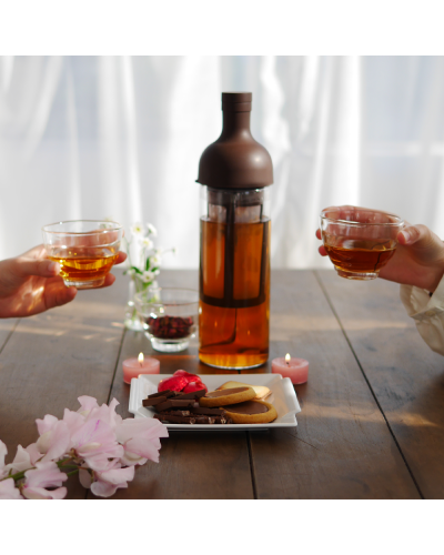 Hario Botella con Filtro 650ml - Marrón lifestyle