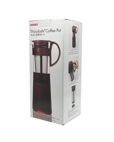 Hario Mizudashi Jarra de Café Cold Brew 1000ml - Marrón caja