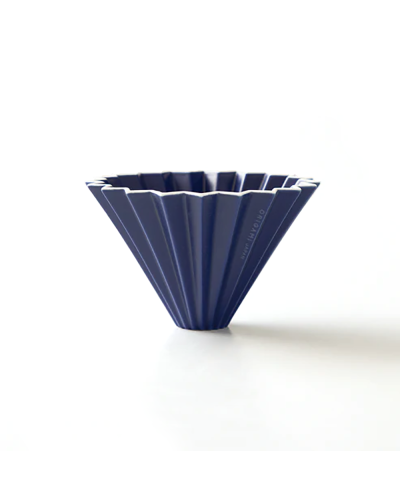 Origami Dripper Cerámica M Azul Marino
