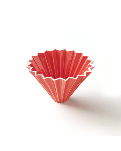 Origami Dripper Cerámica M Rojo