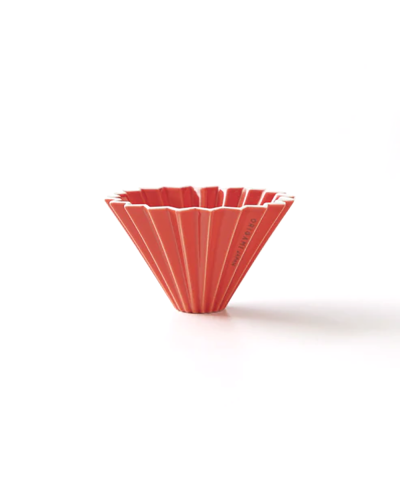 Origami Dripper Cerámica S Rojo