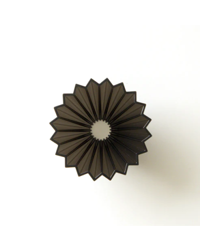 Origami Air Plastic Dripper S Black view from above