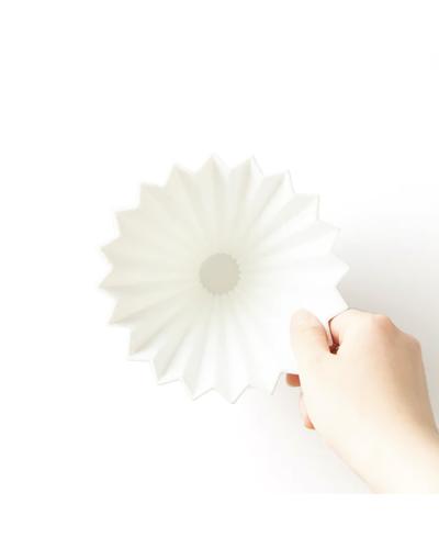 Origami Dripper Cerámica M Blanco