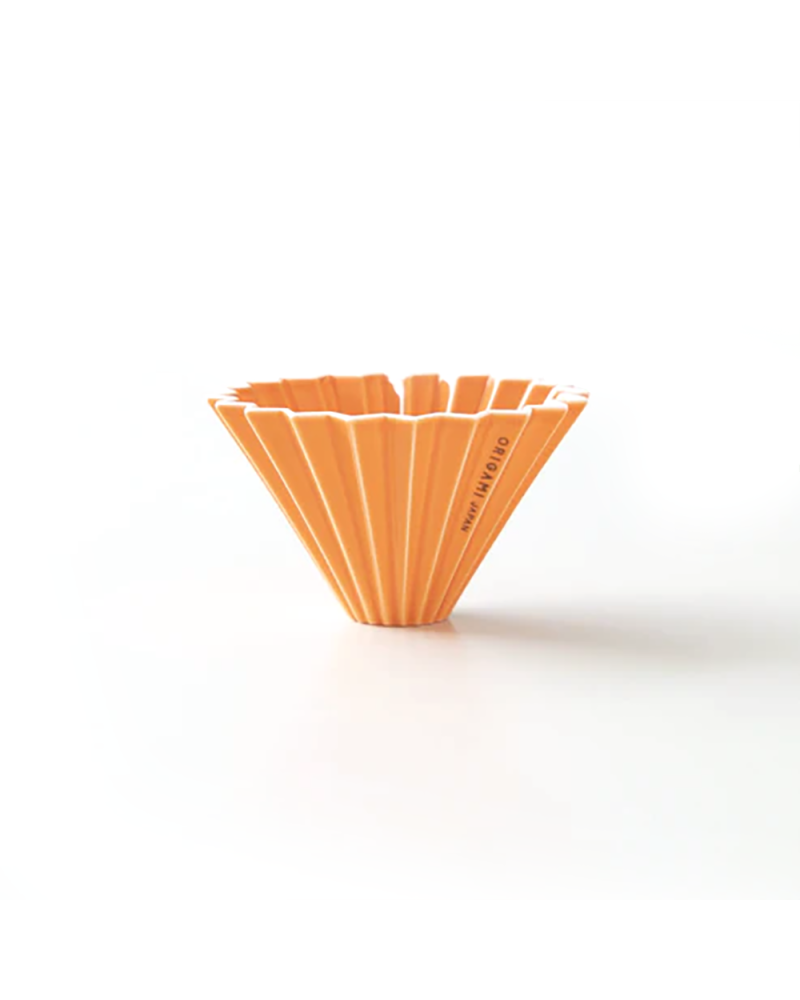 Origami Dripper Cerámica S Naranja