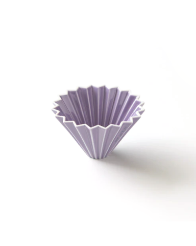 Origami Ceramic Dripper S Purple- side