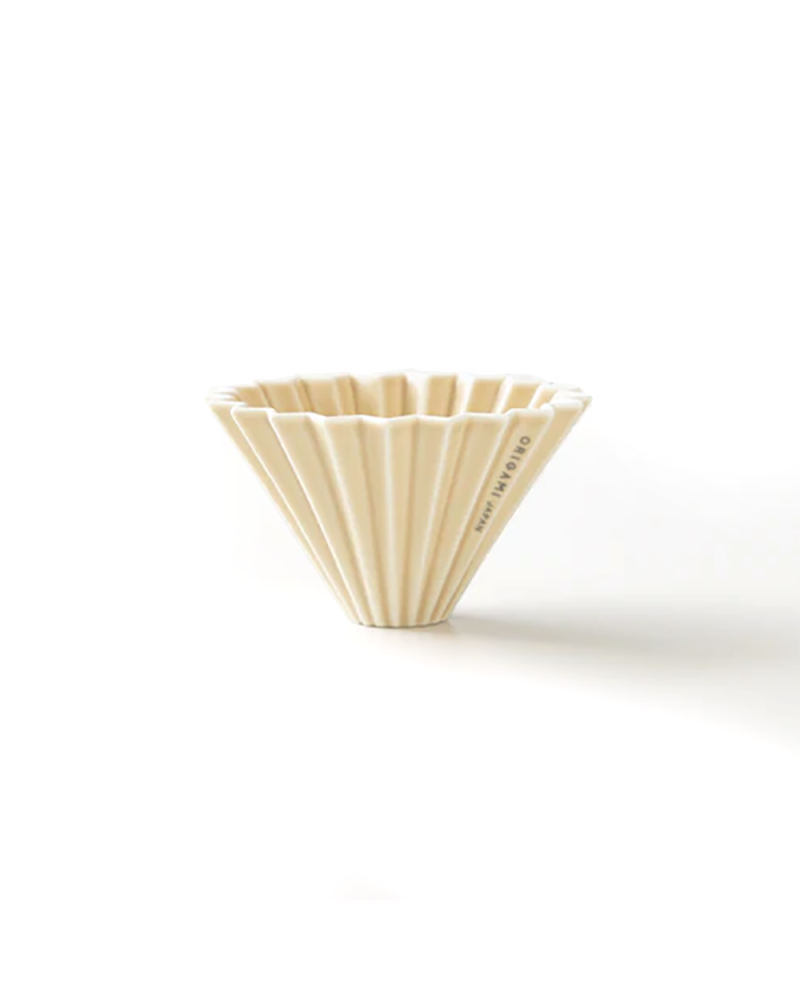 Origami Dripper Cerámica S Crema Mate