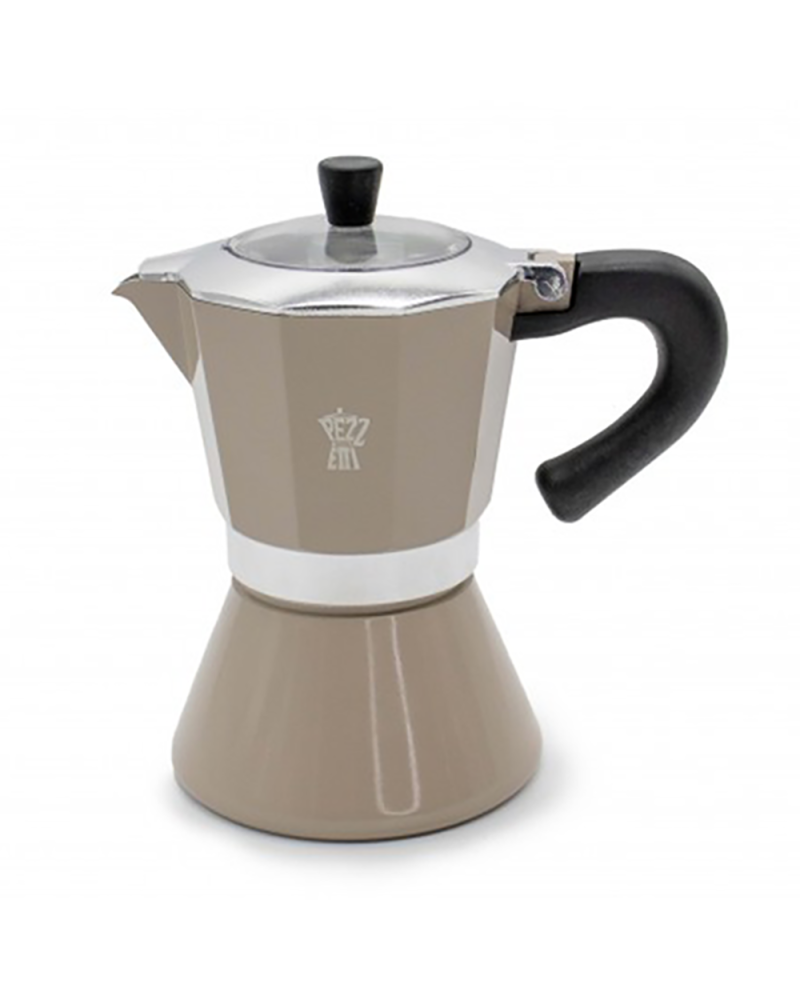 Pezzetti Moka Belleexpress Induction 6 Cups Grey