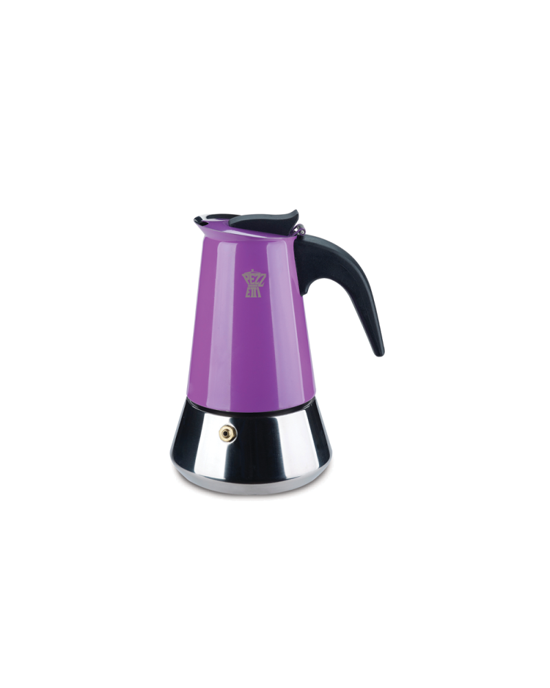 Pezzetti Moka Steelexpress 2 Cups Purple