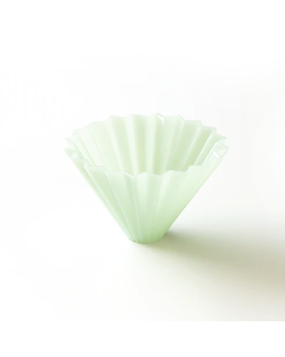 Origami Air Dripper Plástico M Verde Mate lado