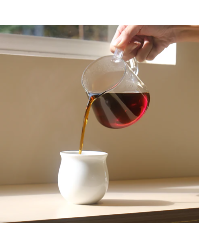 Origami Aroma Jarra de Café Cristal taza origami