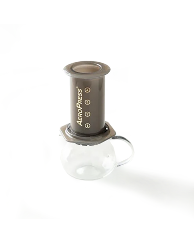 Origami Pinot Glass Coffee Server aeropress