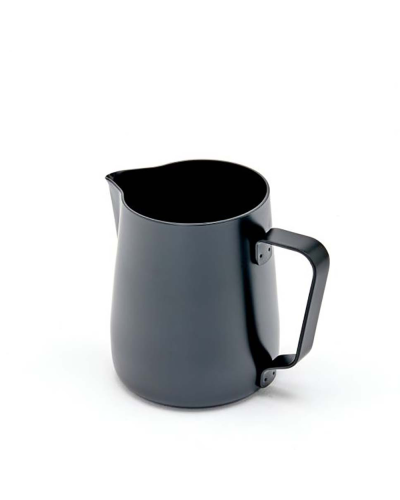 Rhinoware Stealth Milk Pitcher 360ml Black 3/4 view