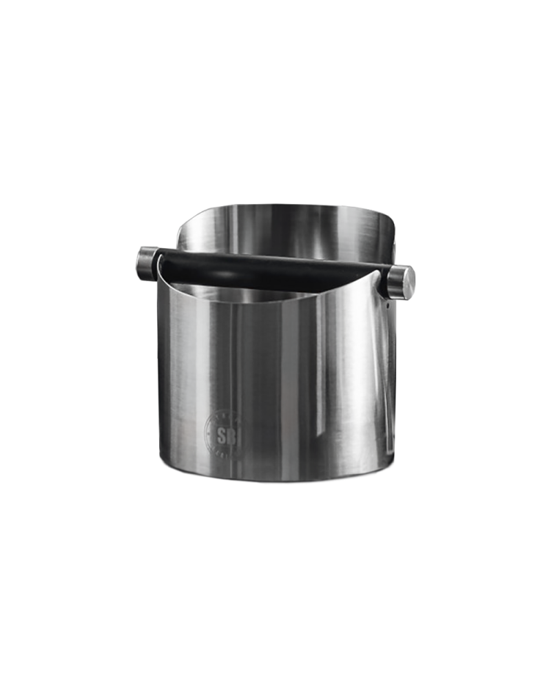 Studio Barista Knockbox With Removable Bar Stainless Steel