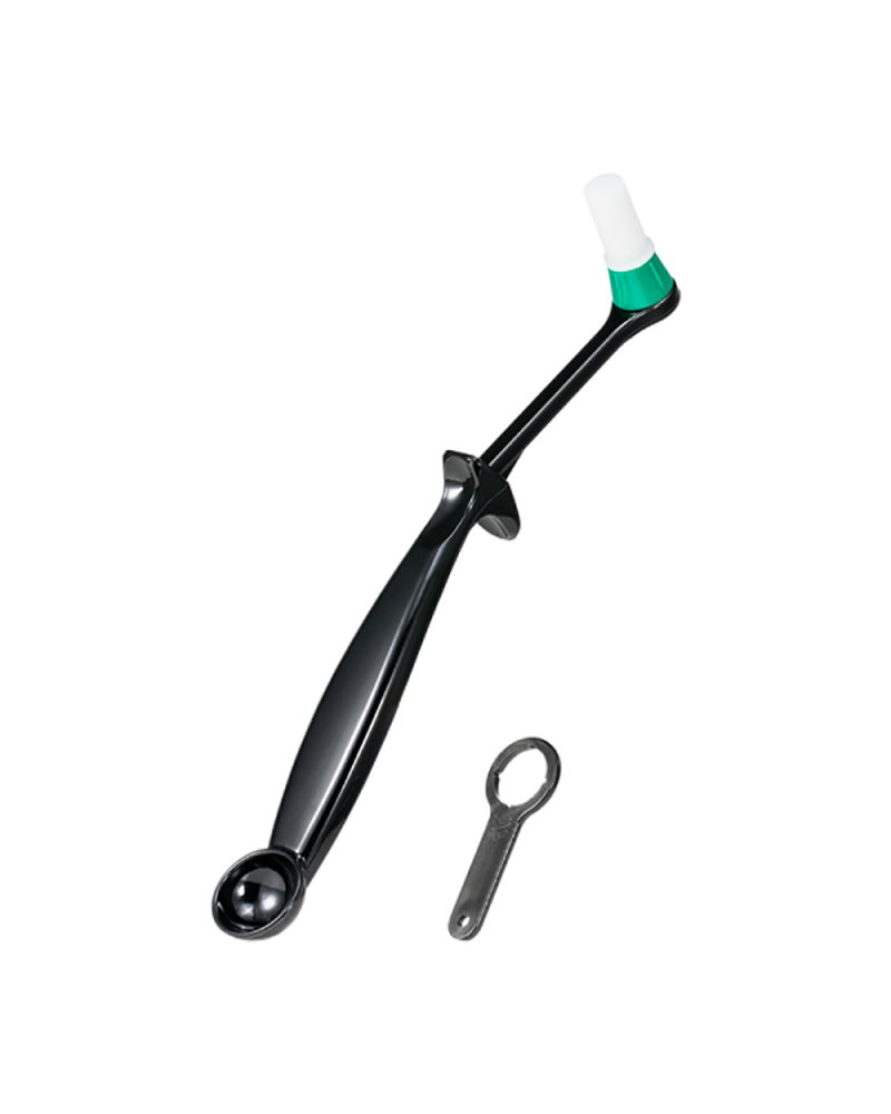 Studio Barista Group Head Brush Green/White