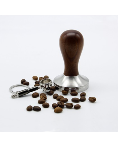 Studio Barista Keyring Portafilter Black with tamper