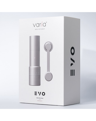 Varia Kit Molinillo Evo Hibrido Plata Caja