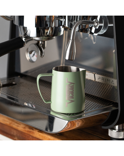 Victory Milk Pitcher 600ml Mint Green steam wand