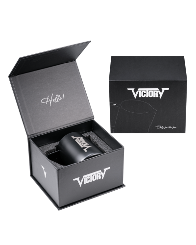 Victory Milk Pitcher 600ml Matte Black Box