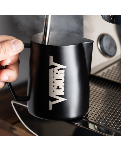 Victory Milk Pitcher 600ml Matte Black steam wand