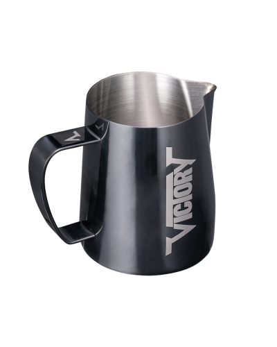 Victory Jarra de Leche 600ml Negro Titanio Asa