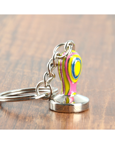 Studio Barista Keyring Tamper Rainbow lifestyle