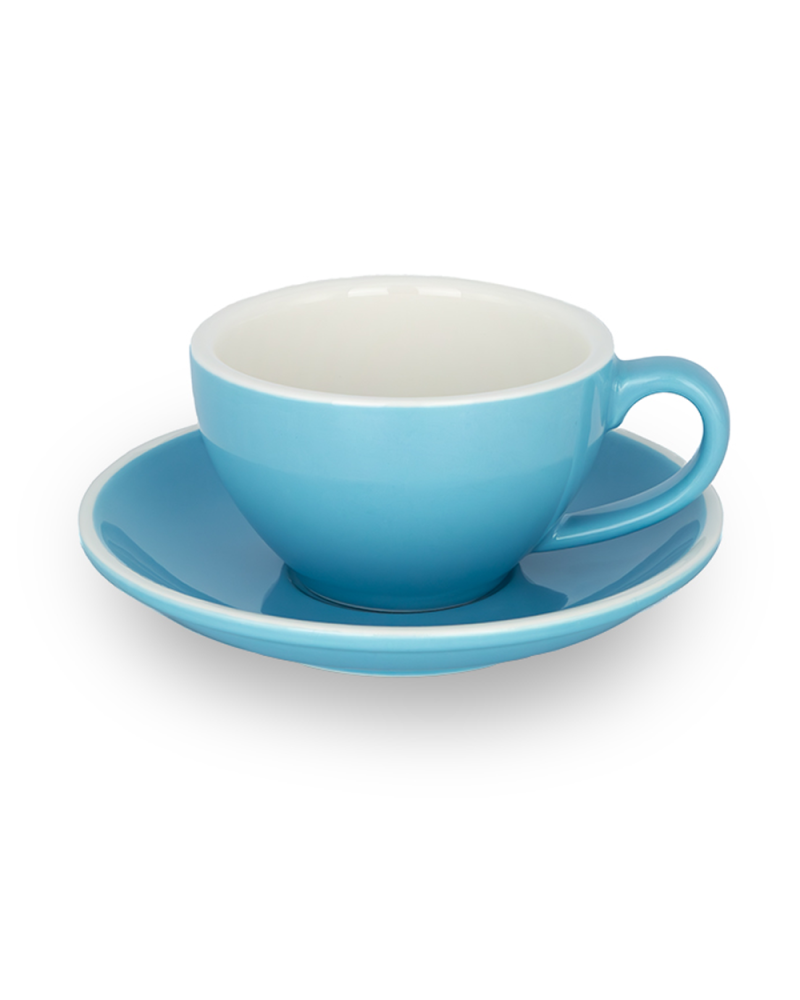Epic Cup & Saucer Latte 180ml Blue
