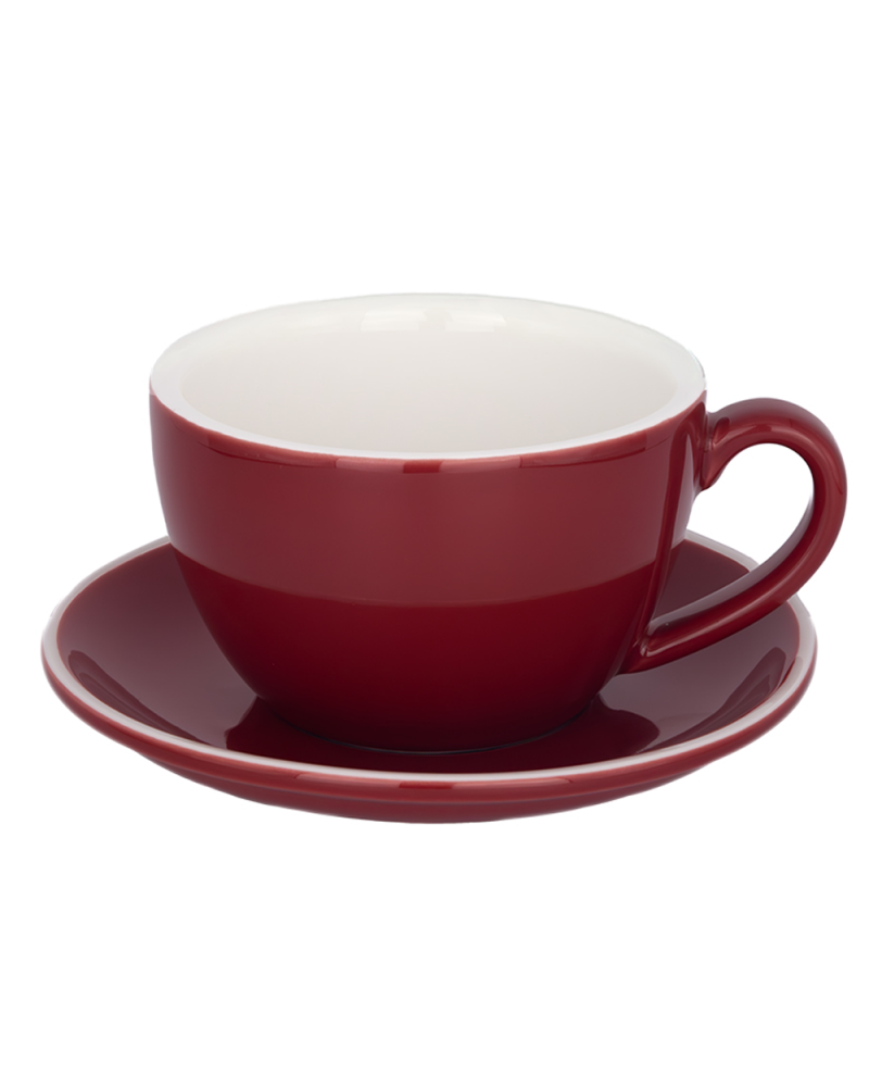 Epic Taza y Plato Breakfast 360ml Rojo