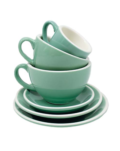 Epic Cup & Saucer Breakfast 360ml Green
