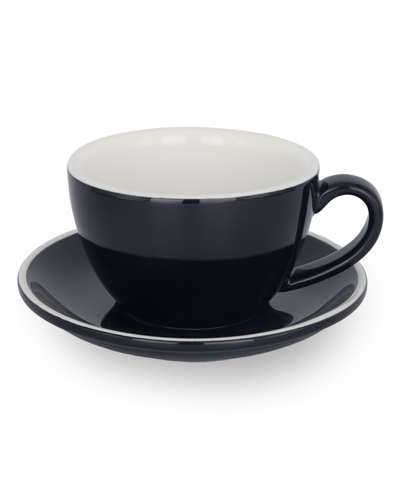 Epic Taza y Plato Breakfast 360ml Negro