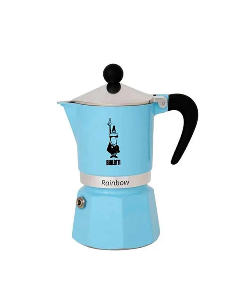 Bialetti Rainbow 3 Cups Light Blue