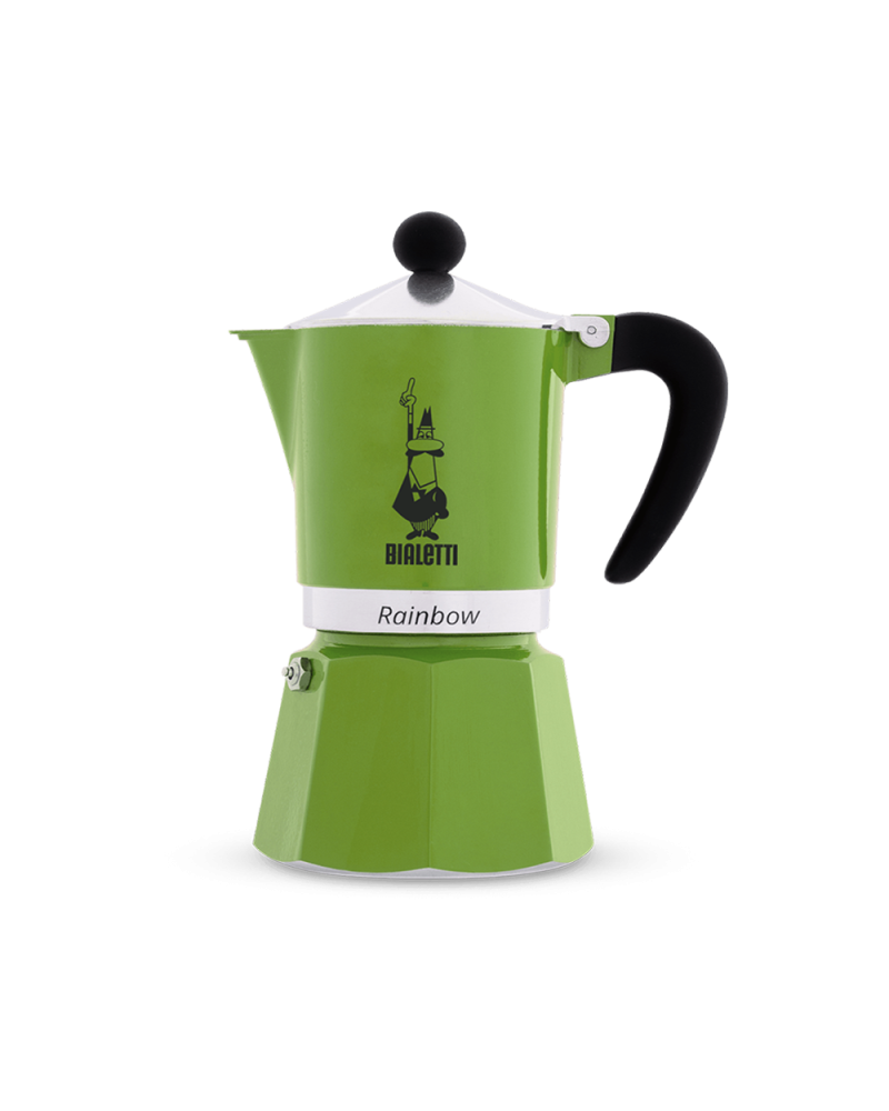Bialetti Rainbow 3 Cups Green