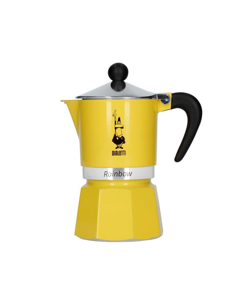 Bialetti Rainbow 3 Cups Yellow