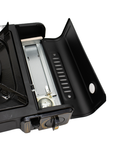 Coffee Consultate Cocina de Gas Portable detalle lateral