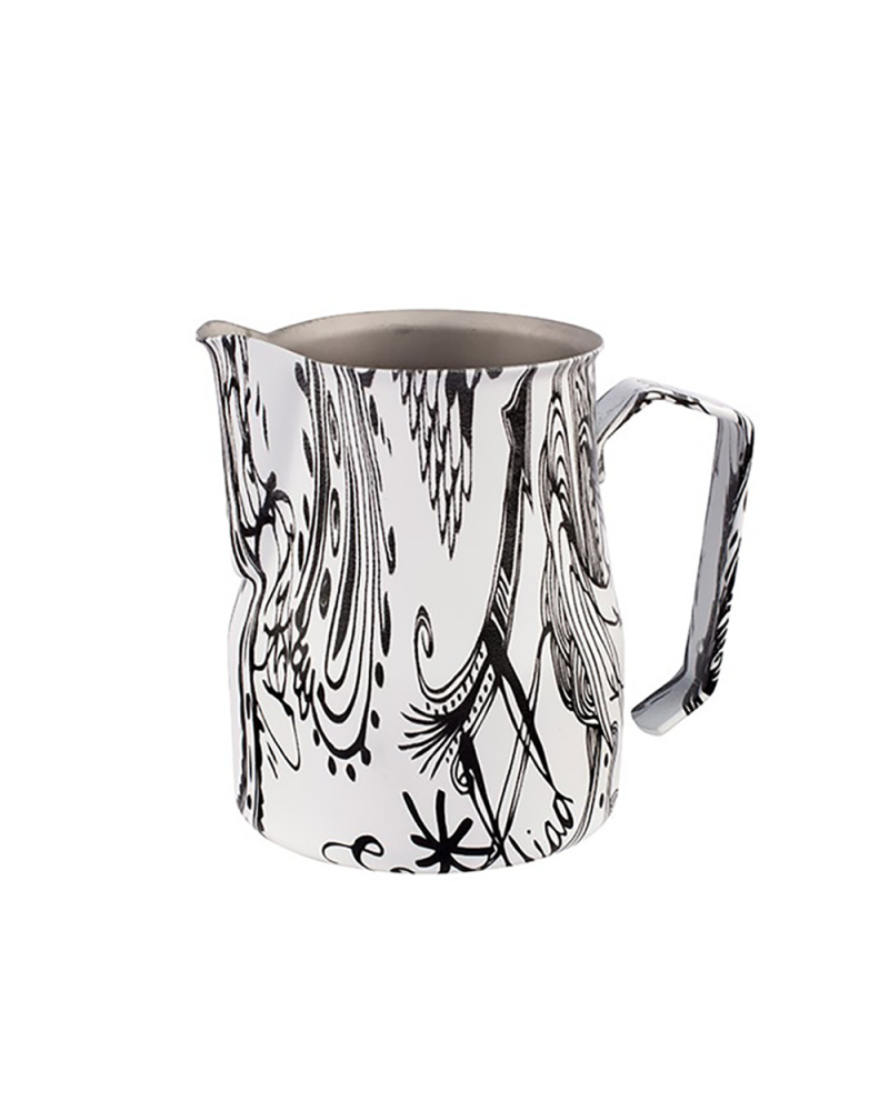 Motta Professional Milk Jug 500ml Black & White