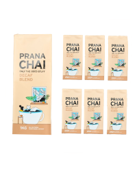 Prana Chai Bundle Descafeinado (6 x 250g + 1kg)