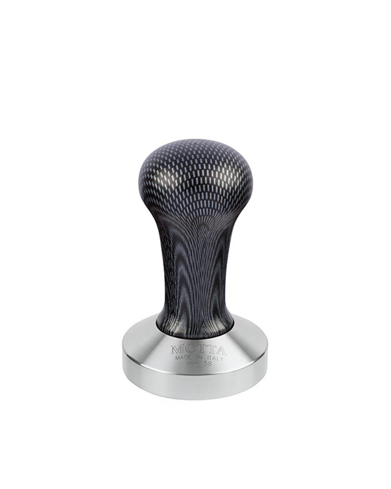 Motta Flat Base Tamper 58mm Carbon