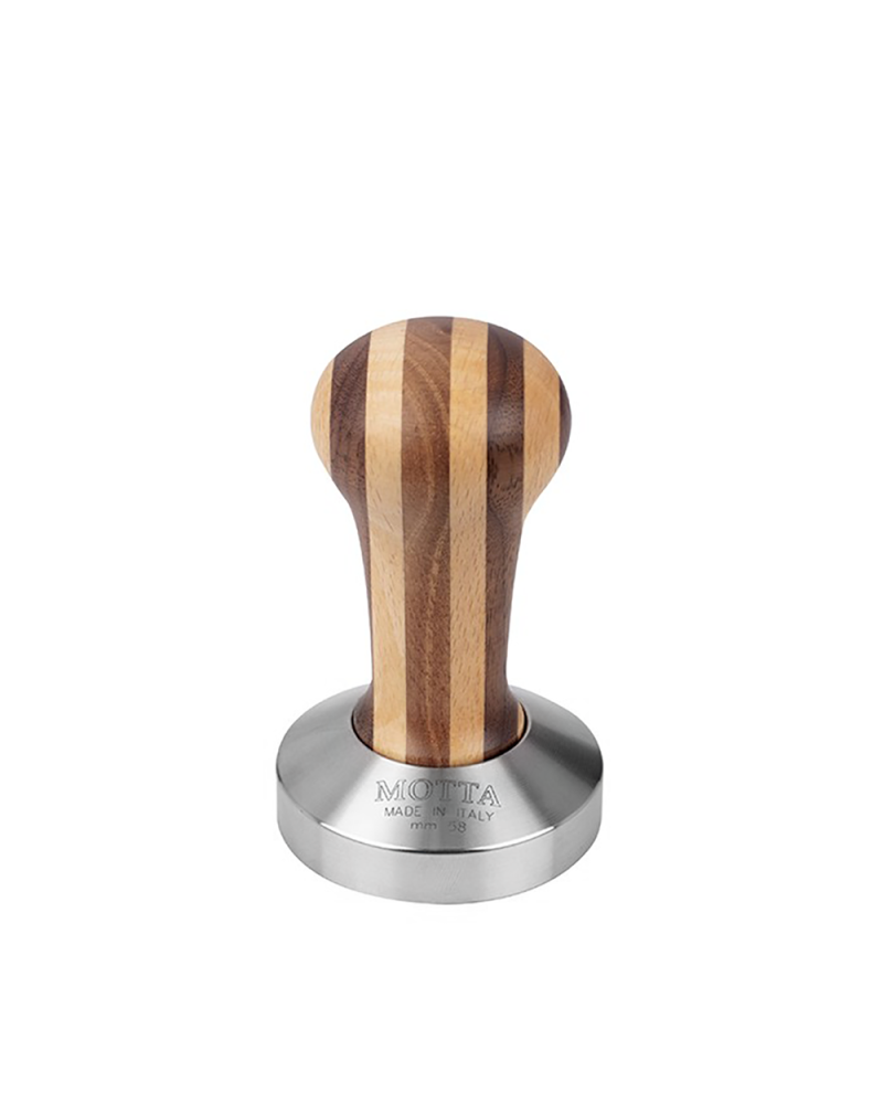 Motta Flat Base 58mm Coffee Tamper Stripes