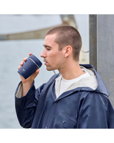 Topl Stroll Vaso Térmico 12oz Azul Marino lifestyle