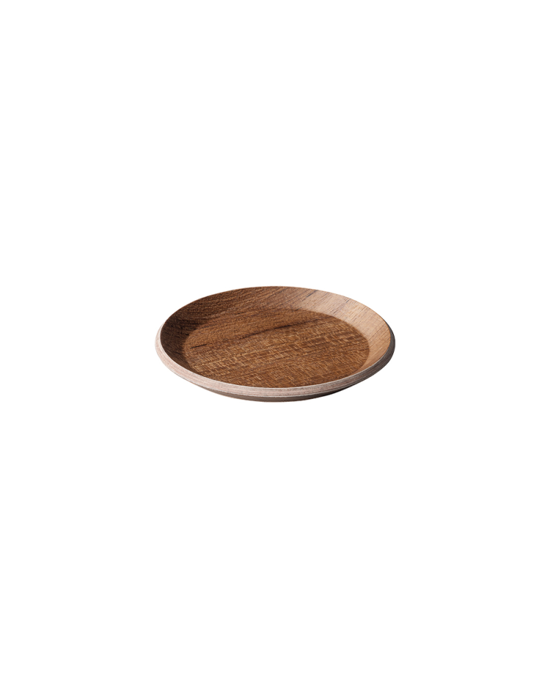 Kinto Cast Coaster Teak 100mm