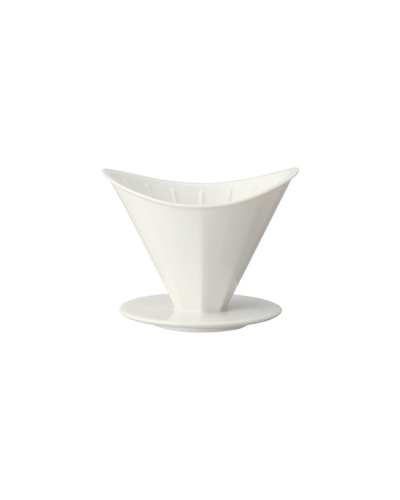 Kinto Oct Brewer 4 Cups White Vista de frente