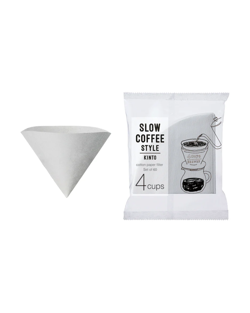 Kinto SCS Cotton Paper Filter 4 Cup