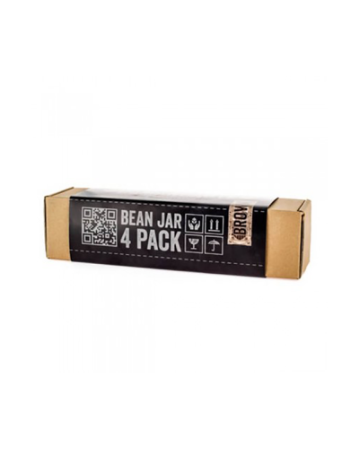 Comandante Glass Polymer Bean Pack (4 pcs) Brown packaging