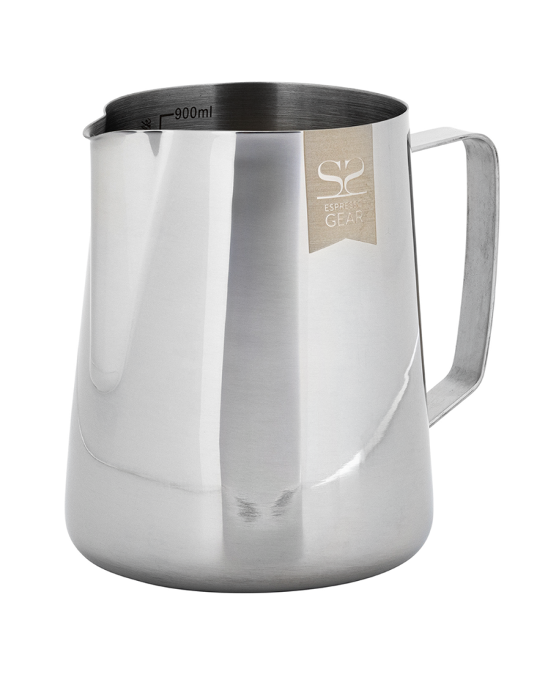 Espresso Gear Jarra de Leche 900ml Clásica Acero Inoxidable