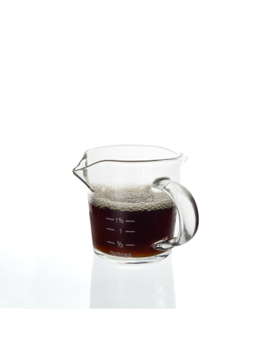 Studio Barista Vaso Espresso Doble 70ml con café