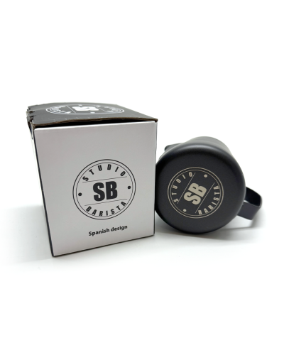 Studio Barista Classic Milk Pitcher 350ml Black box