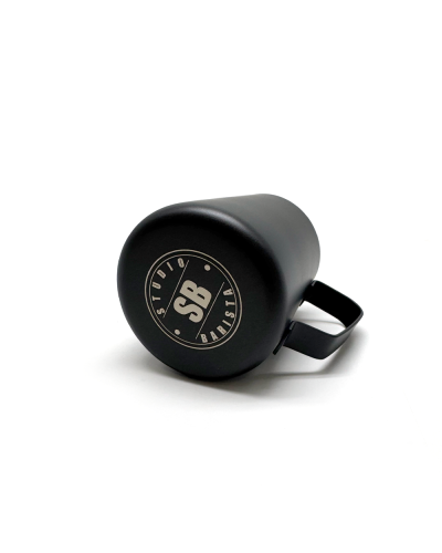 Studio Barista Classic Milk Pitcher 350ml Black bottom view