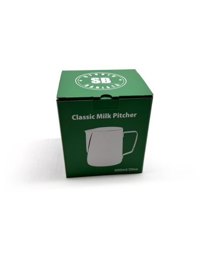 Studio Barista Classic Milk Pitcher 600ml Green box