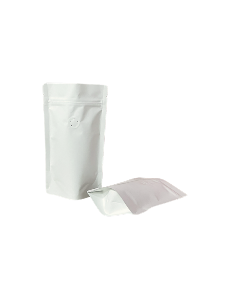 Coffee Bags Doy Pack 100g White Kraft Paper
