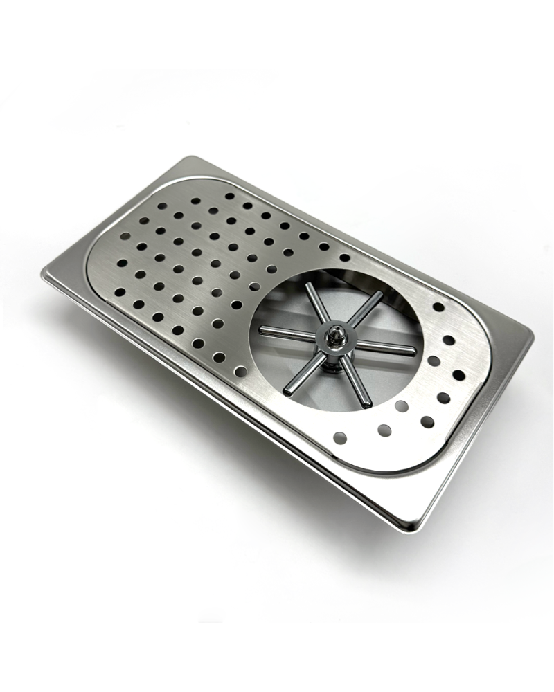 Studio Barista Stainless Steel Glass Rinser With Rotate Spray Head (Level)