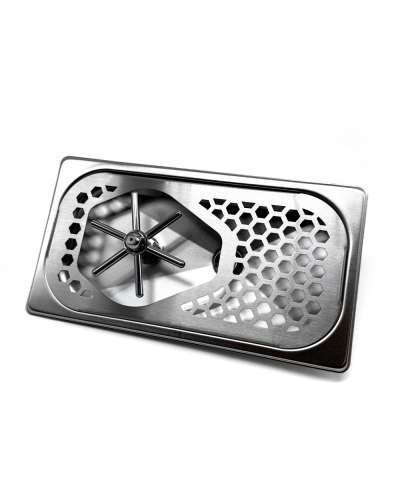 Studio Barista Limpiador de Jarras de Acero Inoxidable con Cabezal Giratorio (Alto) 3/4